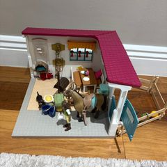 Schleich Horse Club Tack Room Stable Extension
