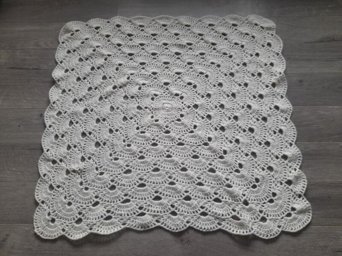 Handmade christening blankets