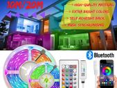 LED Strip Light 10M/20M Led Lights Smart Bluetooth App Control Music Sync Mode Flexible Led Lights for Bedroom Kitchen Gaming Room 10 Meters Roll(Energy Class A++)