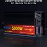 Pure sine wave 5000w inverter 24v to 220v Image 7