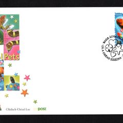 2001 Ireland Love (Cool Pets) Commemorative Stamp An Post First Day Cover (FDC)