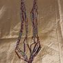 Per Una Tiny Bead Long Necklace with Silver Metal and Thread Details Image 5