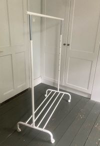 Ikea Rigga Clothes Rack - White