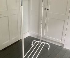 Ikea Rigga Clothes Rack - White