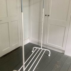 Ikea Rigga Clothes Rack - White