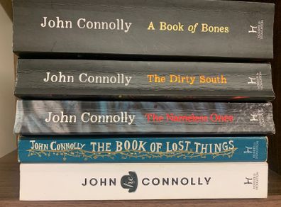 John Connolly Books Large Format Seven Euro each.