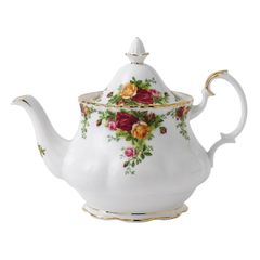 Royal Albert Large Teapot With Tray