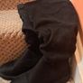 New Look Wide Fit Black Boots ....size 3 Image 2