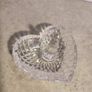 Hart Shape Crystal Ring Holder. No 31. Image 2