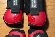 HKM Tendon &amp; Fetlock boots red