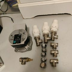 Wilo Para Heating Pump & Underfloor/Radiator Valve Fittings Bundle