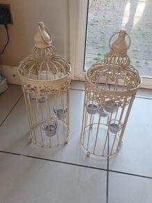 Pair of lanterns /candle holder
