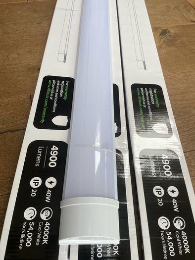 4lite Advantage Twin 5ft/1500mm LED IP20 Batten