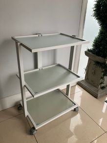 Steel Shelving Unit on Wheels