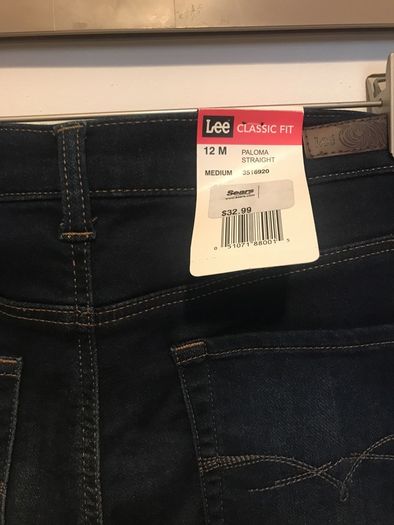 Lee Classic Fit Jeans Paloma size 14  - New with tags