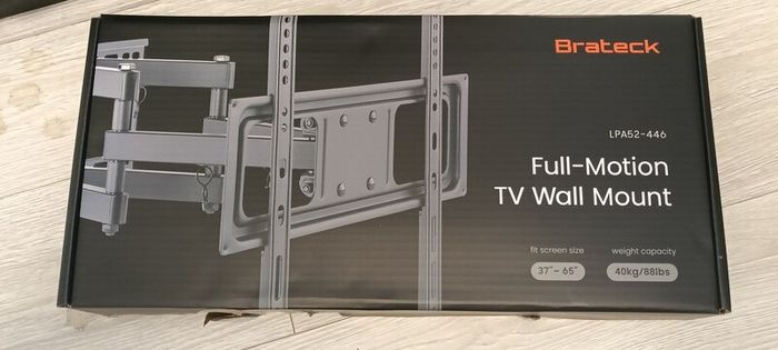 New 37"-65" Full-Motion TV Mount