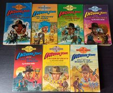 Indiana Jones Find Your Fate Adventure Book Lot 1 - 7