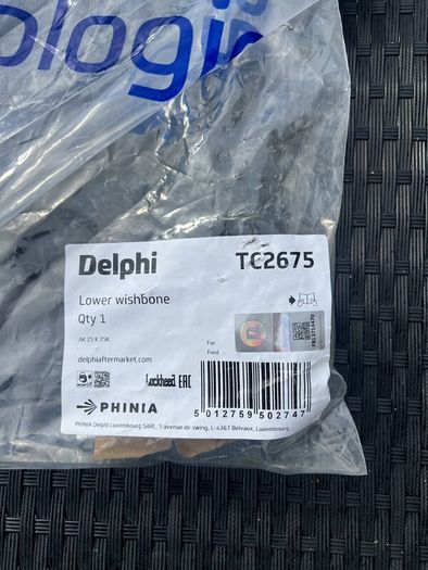 Delphi TC2675 Lower Wishbone for Ford - New