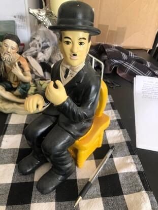 Rare porcelain Charlie Chaplin figure