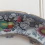 Fabulous Antique, 1850s Polychrome Transferware Plate with Hand Painted Elements by Francis Morley and Co. in the Rare "Cleopatra" Pattern, Circa 1845-1858 Image 8