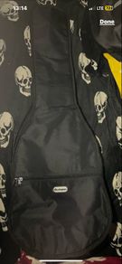 Electric classical acoustic guitar soft case gig bag