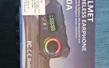 Helmet wireless earphone with FM