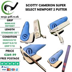 Scotty Cameron Super Select Newport 2 Putter / 35
