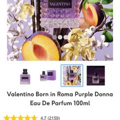 Valentino Donna Purple Melancholia 100ml parfum