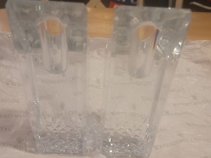 Waterford Crystal Lismore Essence Candle Holders