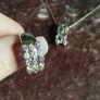 sterling silver ring and pendant set Image 2