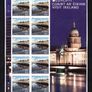 2012 Ireland Europa (Visit Ireland) Commemorative Stamp Sheetlet Plate 1A1A1A1A Fine CDS Used with Dublin cancel of 3rd May 2012 (First day of issue) on envelope extract Image 3