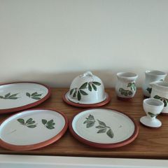 Pottery Made in Ireland breakfast set porcelane