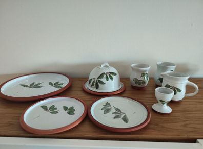 Pottery Made in Ireland breakfast set porcelane