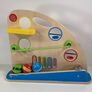 Hape Roller Derby Toy Wooden Marble Racing Toddler Montessori Educational Image 2