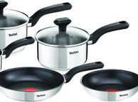main image for ad 5 Piece, Comfort Max, Stainless Steel, Pots and Pans, Induction Set, Silver