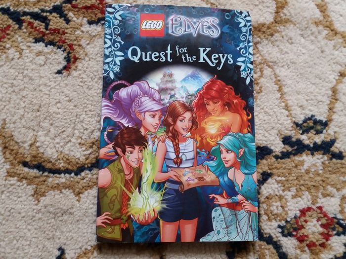 Kids book lego elves book 1 quest for the keys