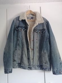 winter men denim jacket