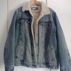 winter men denim jacket