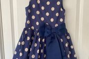 Next navy polkadot dress