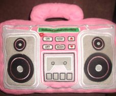 Soft Toy, working Radio inside
