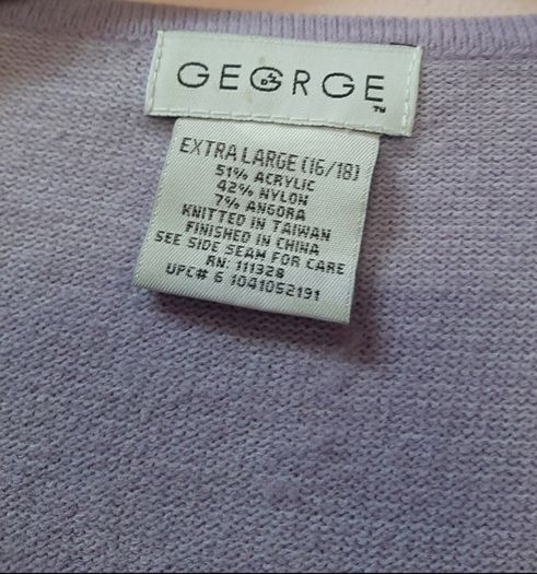 lovely beaded cardigan 7% angora/18