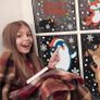 Christmas Window Clings Stickers 8 Sheets Xmas Snowflake Animal Window Decals Display Room Decoration (FREE POSTAGE) Image 3