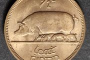 Ireland 1942 Half Penny coin