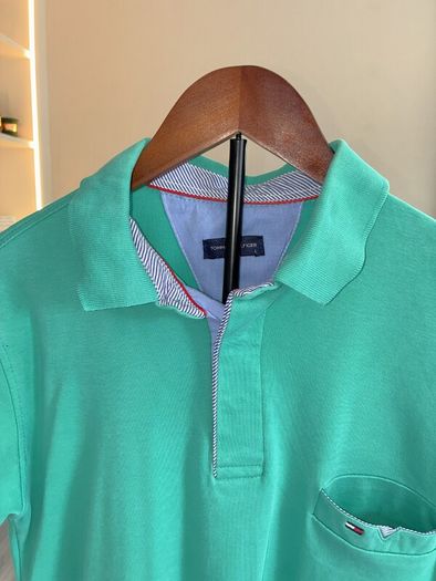 Boys Green Tommy Hilfiger Polo Shirt