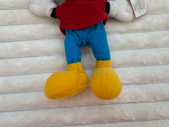 Star Bean Mickey Mouse Plush Mattel Dirty Please look at the pictures