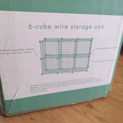 6-cube Wire Storage Unit