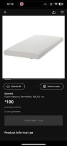 single mattress