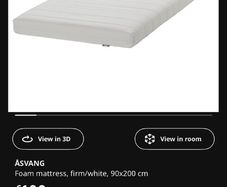 single mattress