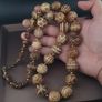 Burmese Antique Pumtek Pyu & Skull Shape Beads Necklace 26 inches Image 5