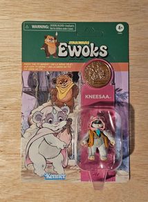 Star Wars Kneesaa Ewok 3.75 " Scale (Unpunctured) New & Unopened